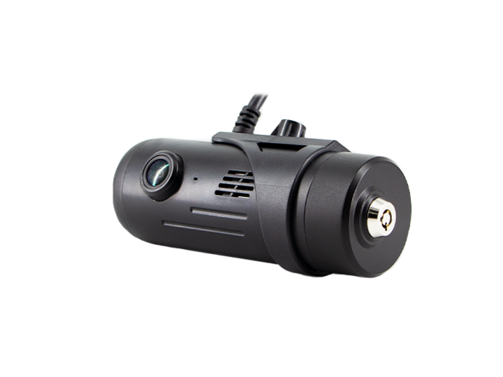 Black car dashboard camera. AI Dashcam