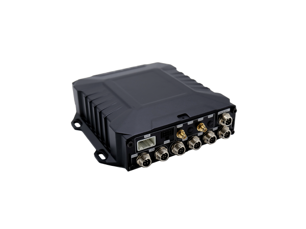Black electronic module with multiple connectors Mobile DVR